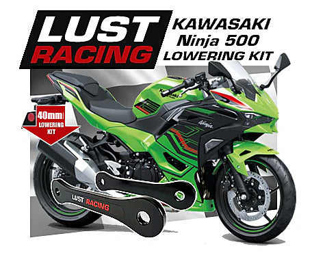 2024 Kawasaki Ninja 500 SE Lowering Kit, 40mm 1.6 in