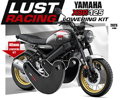 2025-2026 Yamaha XSR125 lowering kit - 40mm – LUST Racing