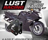 1996-2008 Honda CBR1100XX Blackbird Lowering Kit, 30mm / 1.2" Inches