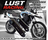 2012-2014 BMW G650GS Sertao Lowering Kit, 30mm 1.2 in