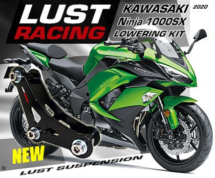2020-2024 Kawasaki Ninja 1000SX Lowering and Sidestand Shim Kit, 30mm / 1.2" Inches
