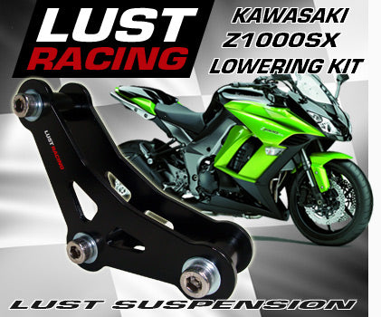 2011-2013 Kawasaki Z1000SX Lowering and Sidestand Shim Kit, 30mm 1.2 in