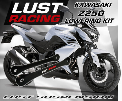 2013-2019 Kawasaki Z250 Lowering Kit, 40mm / 1.6"" Inches