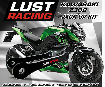 2015-2020 Kawasaki Z300 (naked) Jack Up Kit, 40mm / 1.6" Inches Increase