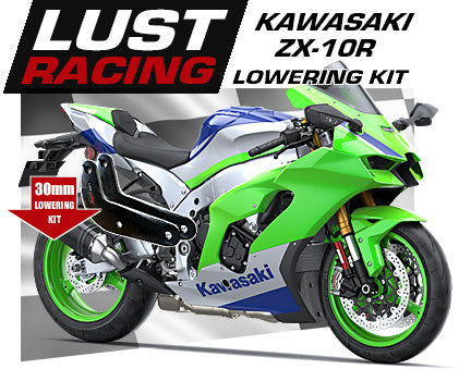 2021-2025 Kawasaki ZX10R Lowering Kit, 30mm 1.2 in – LUST Racing