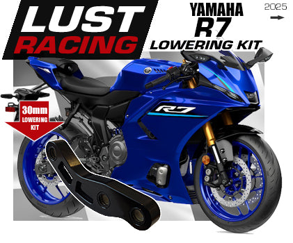 2025-2026 Yamaha YZF-R7 lowering kit – LUST Racing