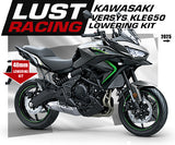 2025 Kawasaki Versys 650 / KLE650 lowering kit by LUST Racing