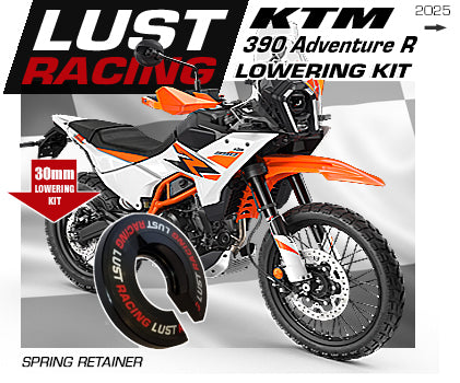 KTM 390 Adventure R 2025-on lowering kit – LUST Racing