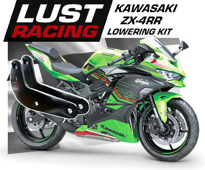 Kawasaki ZX-4RR lowering kit 2024-2026 – LUST Racing