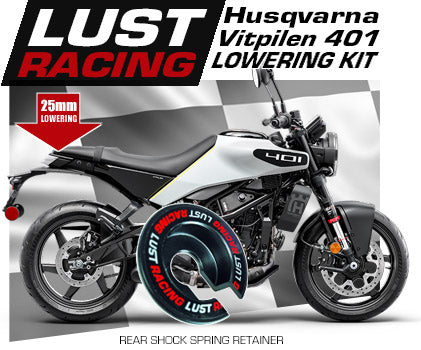 パーツ Husqvarna vitpilen 401 Lowering kit Husqvarna Vitpilen 401 Lowering kit – LUST Racing