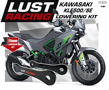 2026 Kawasaki KLE500 Lowering Kit 40mm