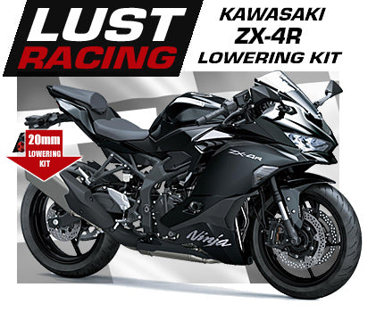 Kawasaki ZX-4R / ZX4RR lowering kits – LUST Racing