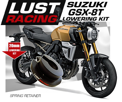 2025-2026 Suzuki GSX-8T lowering kit – LUST Racing