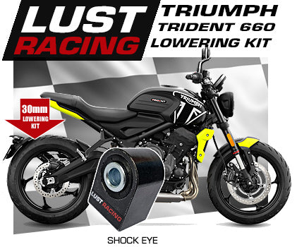 Triumph Trident 660 lowering kit 2021 on