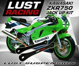 1989-1990 Kawasaki ZXR 750 H1-H2 Jack Up Kit, 25mm / 1.0" Inches Increase