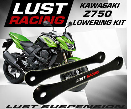 2007-2012 Kawasaki Z750 Lowering Kit, 45mm / 1.8" Inches - MADE TO ORDER