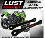 2007-2012 Kawasaki Z750 Lowering Kit, 25mm / 1.0" Inches - MADE TO ORDER
