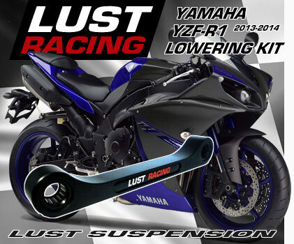 Lowered Stretched R1 2013-2014 Yamaha YZF-R1 Lowering Kit, 30mm / 1.2