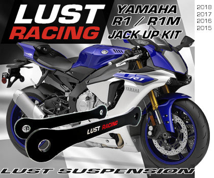 2015-2023 Yamaha YZF-R1 / R1M / R1S Jack Up Kit, 15mm 0.6 in