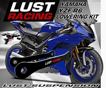 2014 R6 Lowered 2017-2024 Yamaha YZF-R6 Lowering Kit, 20mm 0.8 in – LUST Racing