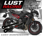 2017-2019 Triumph Street Triple 765 RS R  Lowering Kit, 25mm / 1.0" Inches
