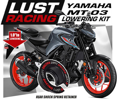 2019-2023 Yamaha MT-03 Lowering Kit, 25mm 1 in