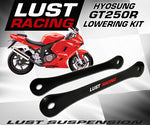 2004-2018 Hyosung GT250R Comet Lowering Kit