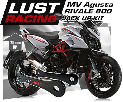 2014-2018 MV Agusta Rivale 800 B3 Jack Up Kit, 25mm / 1.0" Inches Increase
