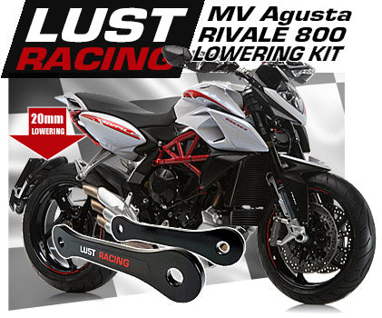 2014-2018 MV Agusta Rivale 800 Lowering Kit, 20mm / 0.8" Inches