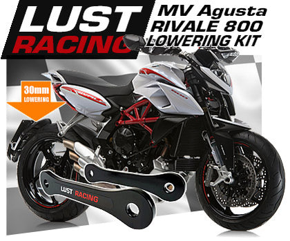2014-2018 MV Agusta Rivale 800 Lowering Kit, 30mm / 1.2" Inches