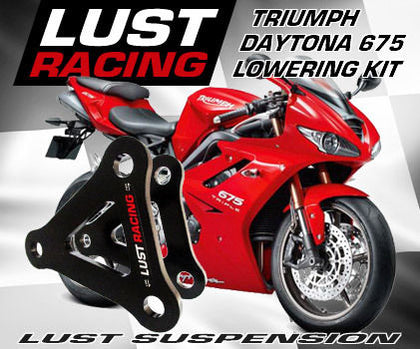 2006-2012 Triumph Daytona 675 Lowering and Sidestand Shim Kit, 35mm / 1.4" Inches