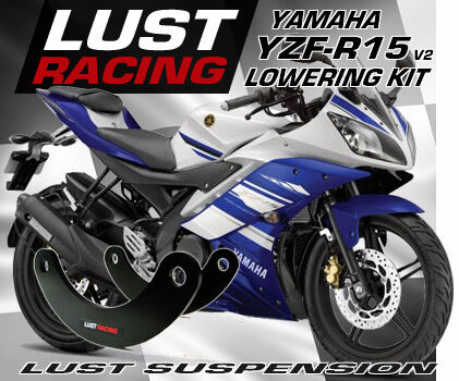 2011-2018 Yamaha YZF-R15 Lowering Kit, 30mm / 1.2" Inches