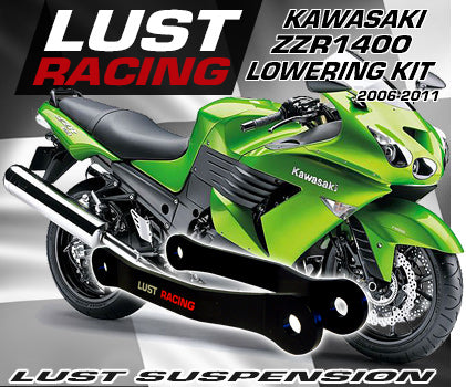 2006-2011 Kawasaki ZZR1400 ZX14R Lowering Kit, 30mm  1.2 in