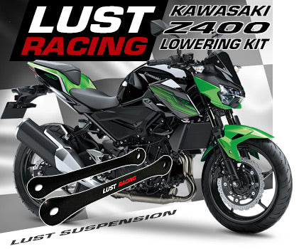 2019-2024 Kawasaki Z400 Lowering Kit, 40mm / 1.6 2019-2024 Kawasaki Z400 Lowering Kit, 40mm / 1.6