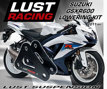 2011-2012 Suzuki GSXR600 L1-L2 Lowering Kit, 30mm 1.2 in