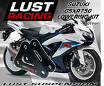 2011-2012 Suzuki GSXR750 L1-L2 Lowering Kit, 30mm 1.2 in