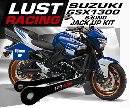2007-2010 Suzuki GSX 1300 B-King Jack Up Kit, 15mm 0.6" in