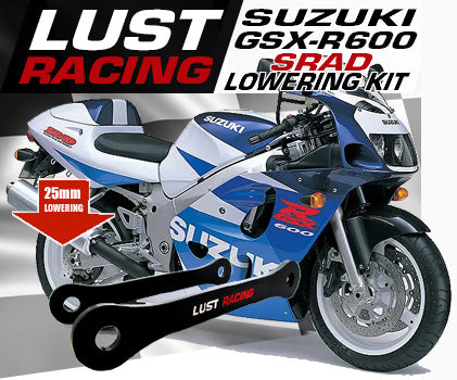 1997-2000 Suzuki GSX-R600 SRAD Lowering Kit, 25mm 1 in