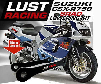 1996-1999 Suzuki GSXR750 SRAD Lowering Kit, 40mm 1.6 in