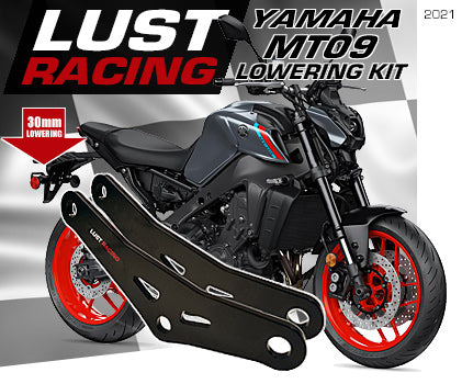 Yamaha MT-09 lowering kits – LUST Racing