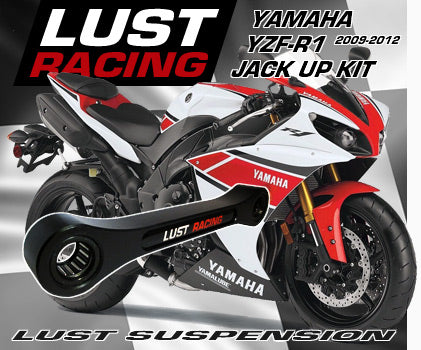 2009-2012 Yamaha YZF-R1 Jack Up Kit, 25mm 1 in – LUST Racing
