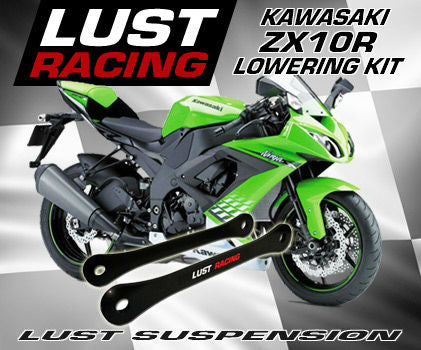 2008-2010 Kawasaki ZX10R Lowering Kit, 25mm 1 in – LUST Racing